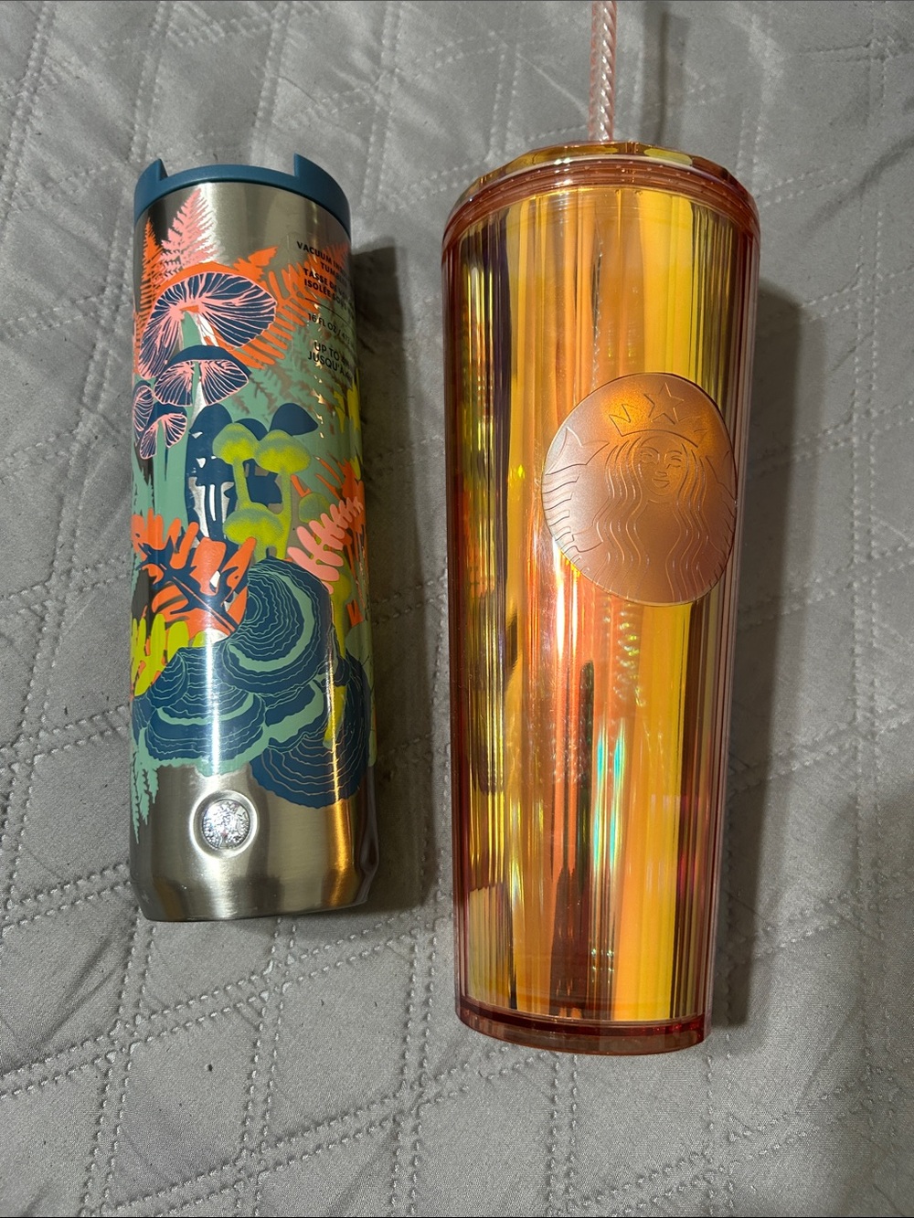 Starbucks Iridescent Amber Orange Tumbler